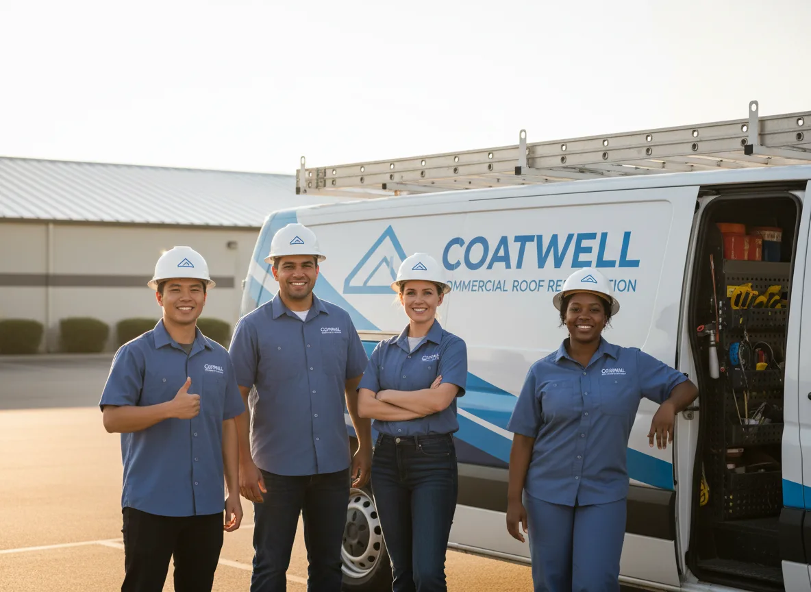 Commercial roof coating company in Circleville, KS